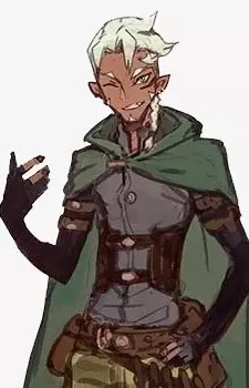 Gambar Karakter Anime: Half-Elf Sekkou