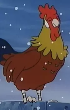 Gambar Karakter Anime: Rooster (Mother Holle)