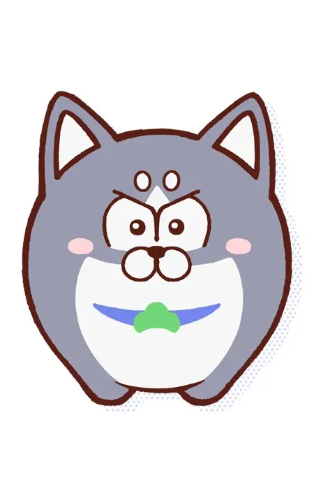 Gambar Karakter Anime: Husky