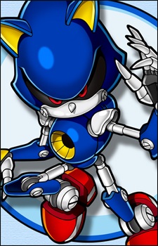 Gambar Karakter Metal Sonic