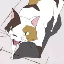 Gambar Karakter Anime: The Wind Cat