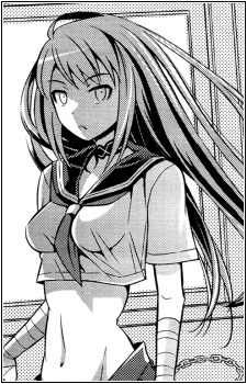 Gambar Karakter Anime: Saki "Distant Queen" Onizuka