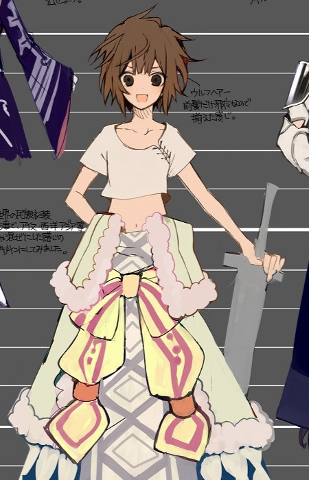 Gambar Karakter Ragne Kyquora