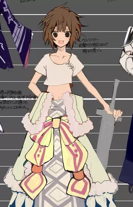 Gambar Karakter Anime: Ragne Kyquora