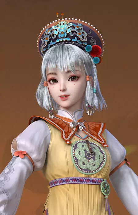 Gambar Karakter Anime: Xiao Bai