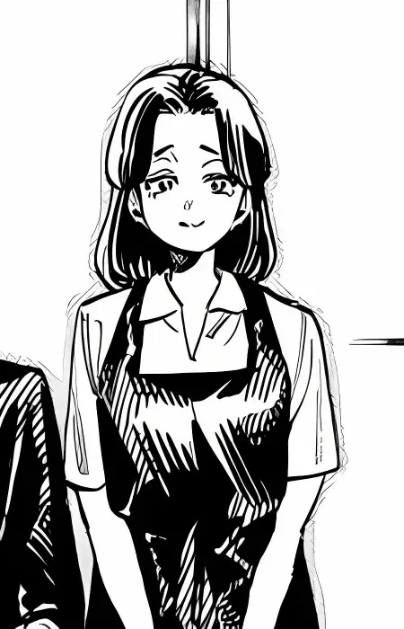 Gambar Karakter Anime: Umishiro's Mother