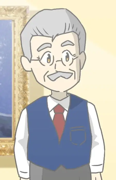 Gambar Karakter Anime: Shou's Grandfather