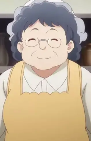 Gambar Karakter Anime: Old Woman