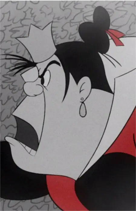 Gambar Karakter Anime: Queen of Hearts