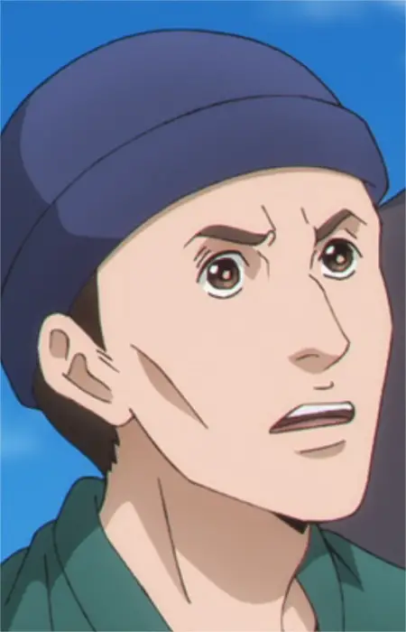 Gambar Karakter Anime: Blue Hat Guy