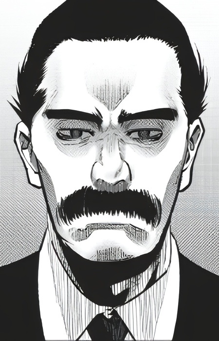 Gambar Karakter Shichirou Okogi