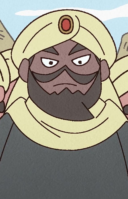 Gambar Karakter Anime: Bandit Boss