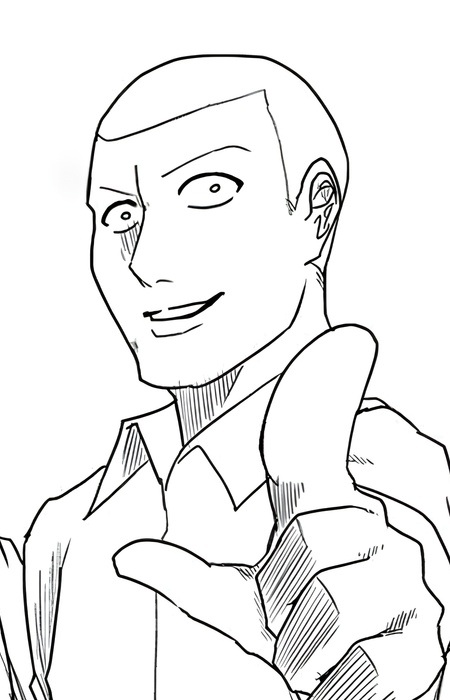 Gambar Karakter Eiji Higashiyama
