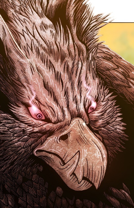 Gambar Karakter Ancient Griffin Anthromorph