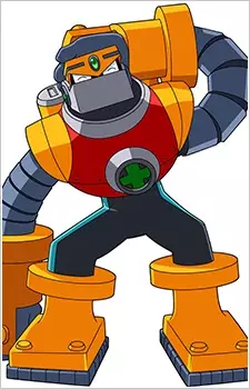 Gambar Karakter Anime: GutsMan.EXE