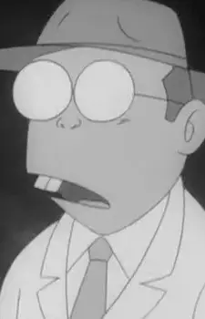 Gambar Karakter Anime: Bucktooth Scientist