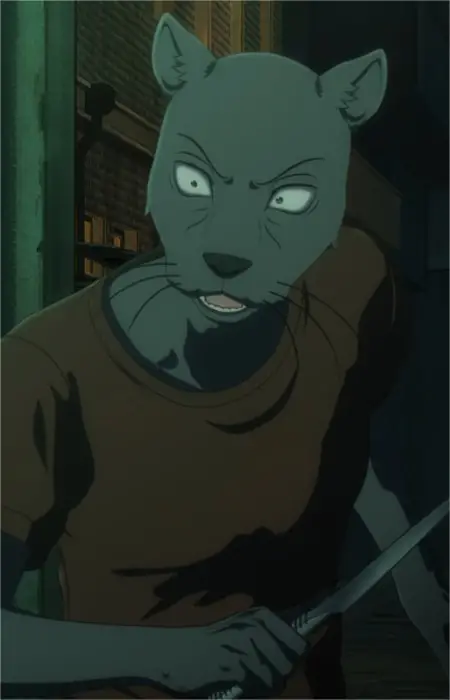 Gambar Karakter Anime: Black Panthere