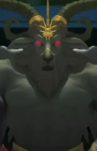 Gambar Karakter Anime: Goat-Like Dungeon Boss