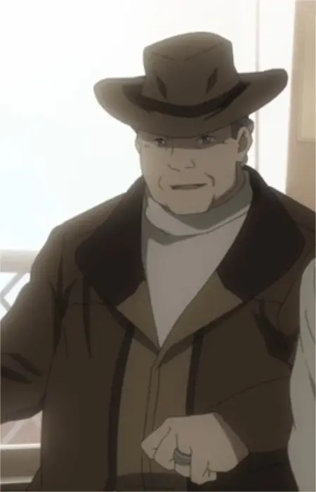 Gambar Karakter Anime: Donald Fox