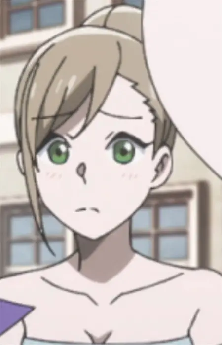 Gambar Karakter Anime: Blue Dress Girl