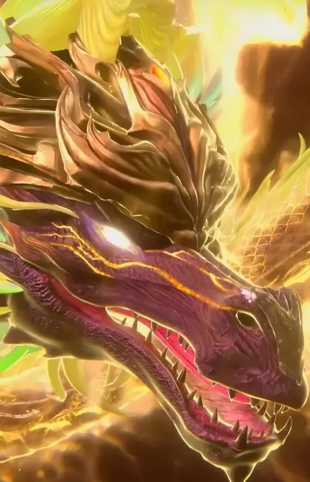 Gambar Karakter Anime: Ancient Void Dragon