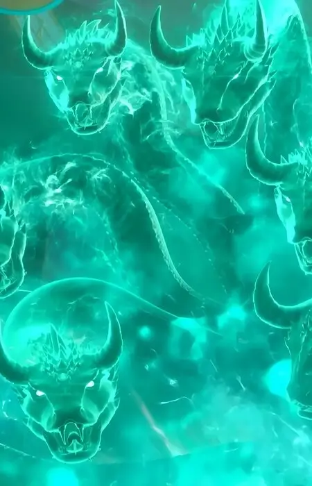 Gambar Karakter Anime: Ancient Sky Serpent