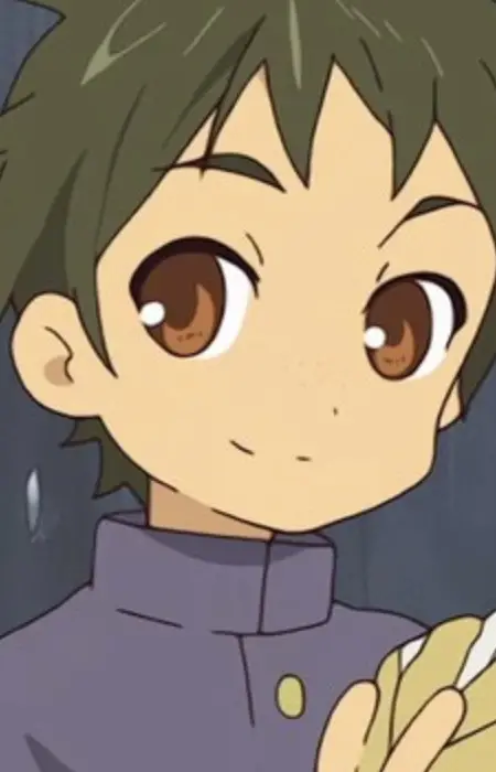 Gambar Karakter Anime: Student Holding Ball