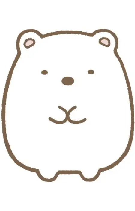 Gambar Karakter Anime: Shirokuma