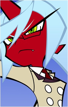 Gambar Karakter Kneesocks Demon