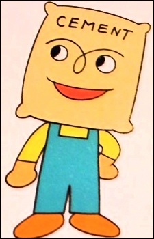 Gambar Karakter Cement-kun