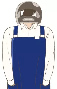 Gambar Karakter Anime: Full Face