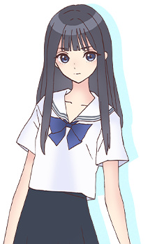 Gambar Karakter Anime: Ruka  Hanari