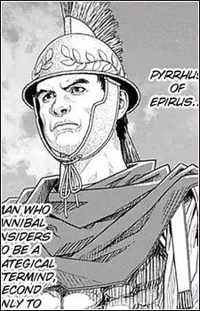 Gambar Karakter Anime: Pyrrhus of Epirus