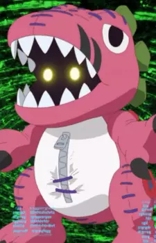 Gambar Karakter Anime: Ex-Tyrannomon