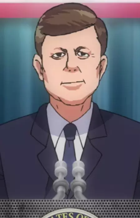 Gambar Karakter Anime: John F. Kennedy