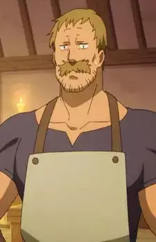 Gambar Karakter Anime: Butcher Shop Owner