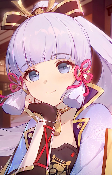 Gambar Karakter Ayaka Kamisato