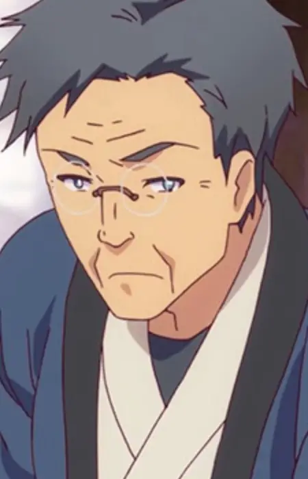 Gambar Karakter Anime: Shibasaki's Father