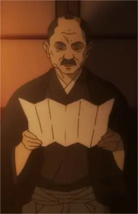 Gambar Karakter Anime: Moustache Guy