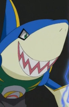 Gambar Karakter SharkMan.EXE