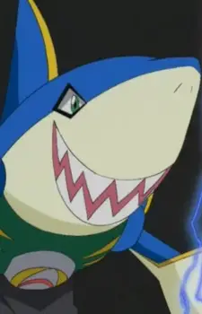 Gambar Karakter Anime: SharkMan.EXE