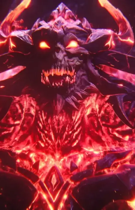 Gambar Karakter Anime: Flame Beast Lord