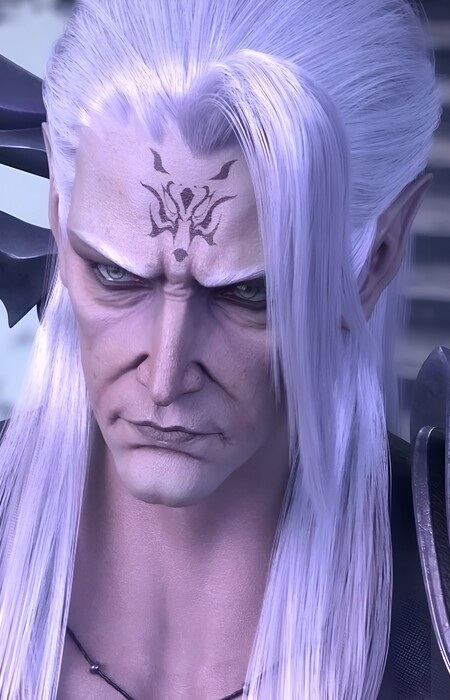 Gambar Karakter Silver Moon Wolf Clan Leader