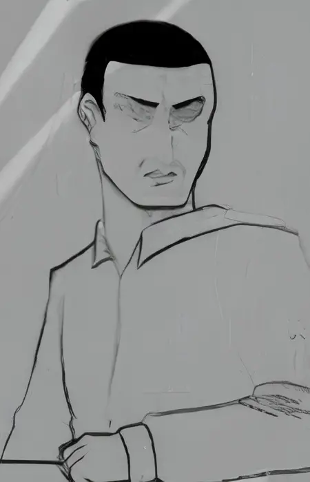 Gambar Karakter Anime: Noriko's Father