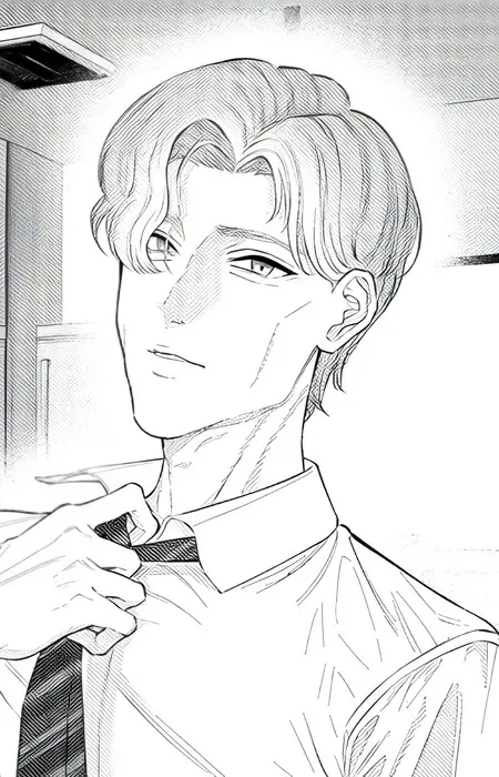 Gambar Karakter Anime: Mikari's Father