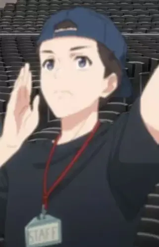 Gambar Karakter Anime: Staff Member