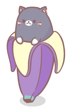 Gambar Karakter Stray Bananya
