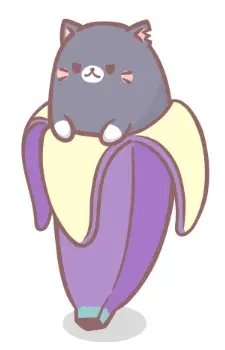 Gambar Karakter Anime: Stray Bananya