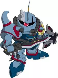 Gambar Karakter Anime: Grappler Gouf