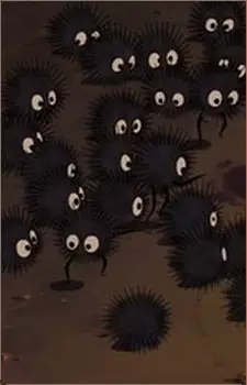 Gambar Karakter Anime: Makkuro-Kurosuke